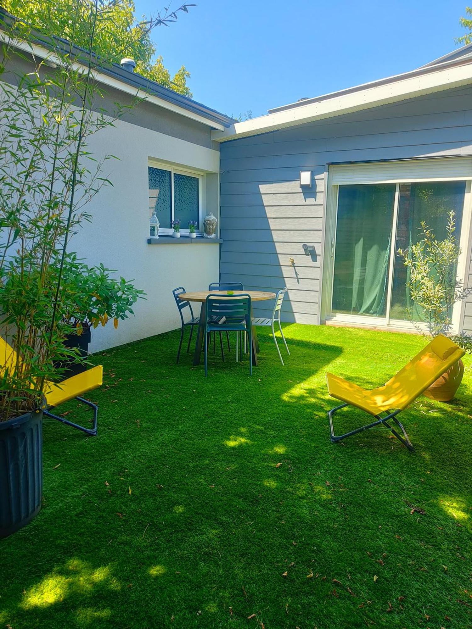 Tiny House Avec Jardin Et Acces Piscine Chauffee Villa Saint-Médard-en-Jalles Eksteriør bilde