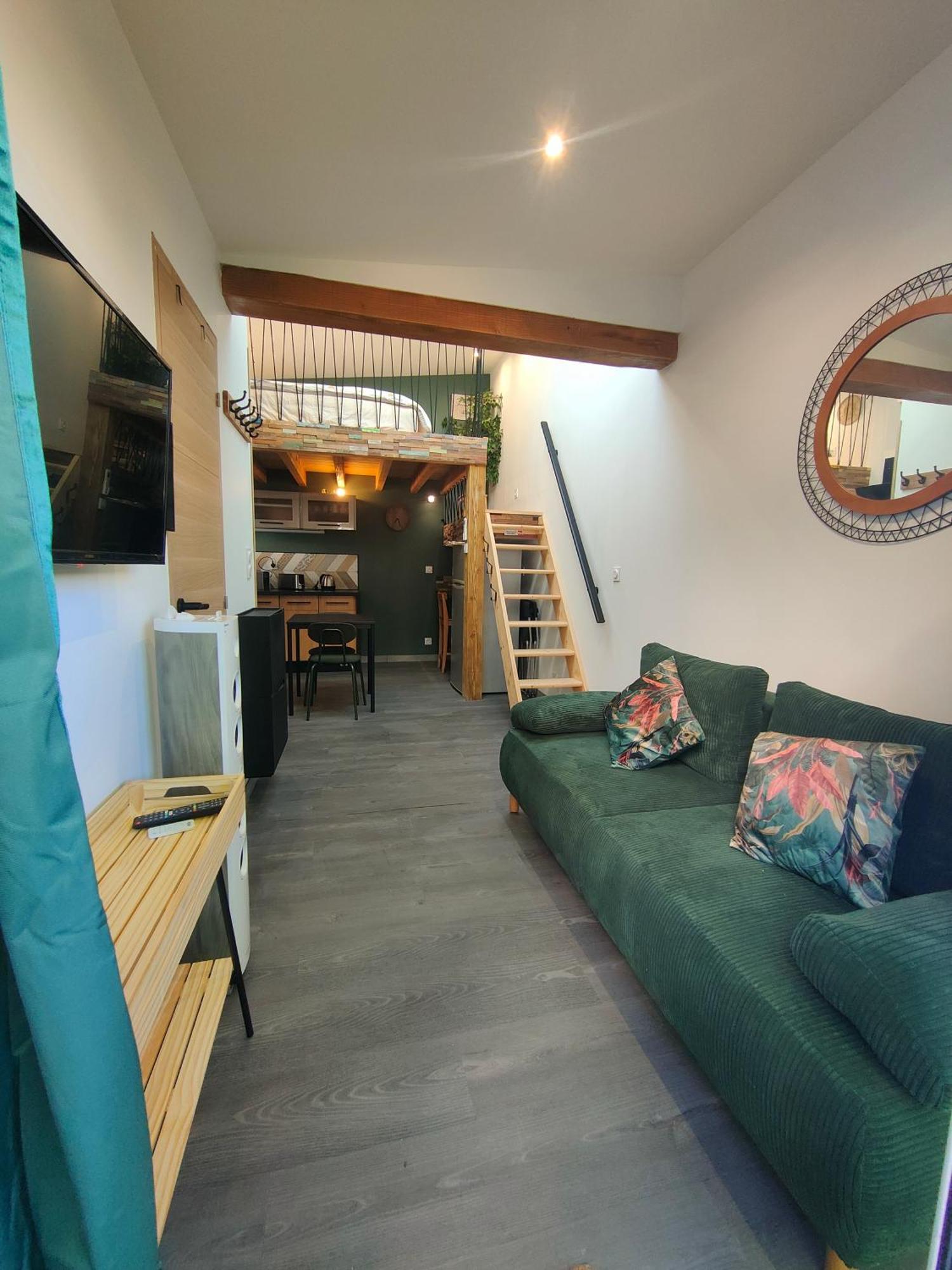 Tiny House Avec Jardin Et Acces Piscine Chauffee Villa Saint-Médard-en-Jalles Eksteriør bilde